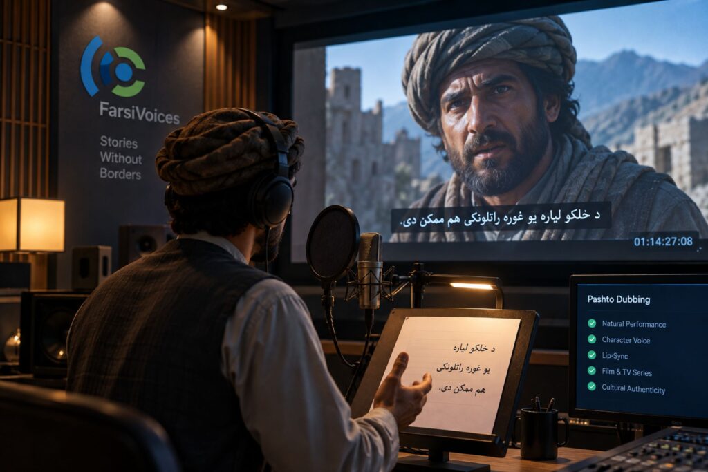 pashto dubbing services